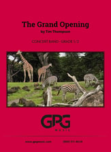 The Grand Opening Concert Band sheet music cover